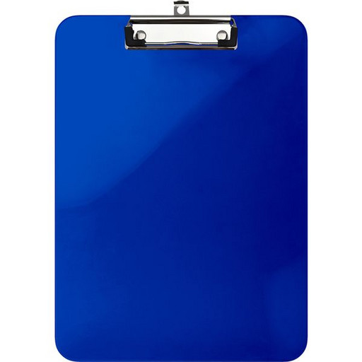 Планшет с зажимом LAMARK А4, пластиковый, синий