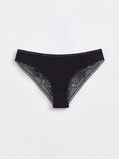 CONTE LIGHT DAY LB 1271 Трусы «бикини» из хлопка с кружевом женские