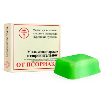 Мыло оздоровительное от Псориаза, коробка, 30 гр