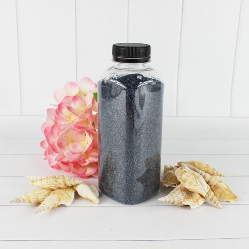 301527650A19 Песок цветной фиолетовый(кварцевая крошка, фракция 0,5-1 мм) вес: 650г объем: 400мл