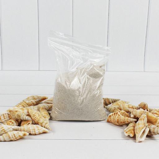 301528050000 Песок белый декоративный (кварценвый песок, фракция 0,2-0,5 мм) вес: 500г