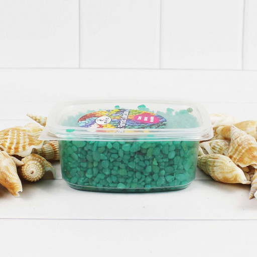 302137020207 Грунт цветной мелкий. Изумруд (фракция 2-4 мм) объем: 200мл