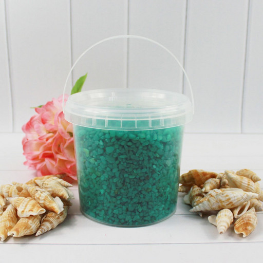 302137150307 Грунт цветной мелкий. Изумруд (фракция 2-4 мм) вес: 1500г объем: 1000мл