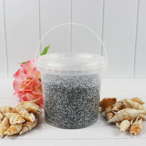 302137150331 Грунт цветной мелкий. Серебристый металлик (фракция 2-4 мм) вес: 1500г объем: 1000мл