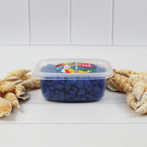 302138020215 Грунт цветной средний, синий (фракция 5-8 мм) объем: 200мл