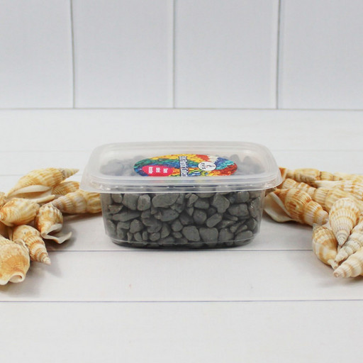 302138020214 Грунт цветной средний, серый (фракция 5-8 мм) объем: 200мл