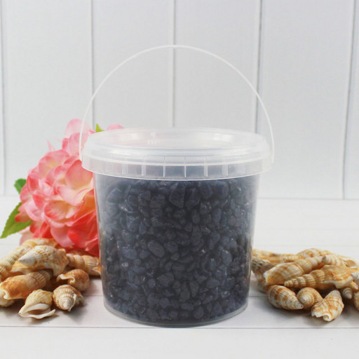 302138150319 Грунт  цветной средний, фиолетовый  (фракция 5-8 мм) вес: 1500г объем: 1000мл