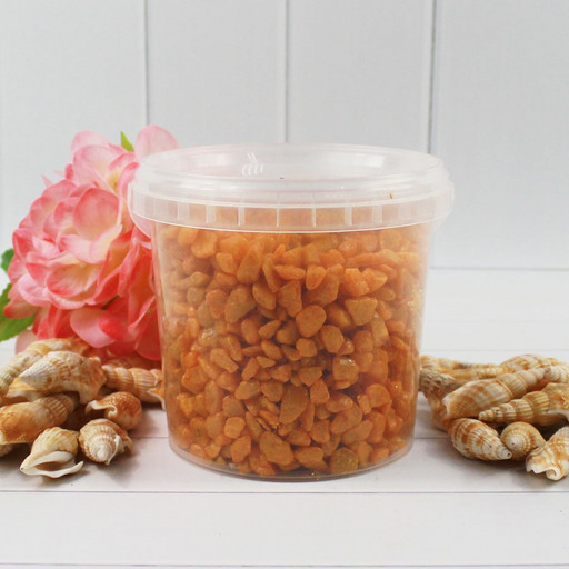 302138150305 Грунт цветной средний, желтый (фракция 5-8 мм) вес: 1500г объем: 1000мл