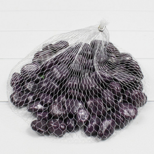 301789100519 Галька цветной крупная фиолетовая (фракция 10-15 мм) вес: 1000г