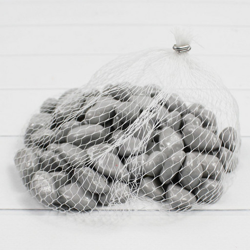 301789100514 Галька цветной крупная серая (фракция 10-15 мм) вес: 1000г