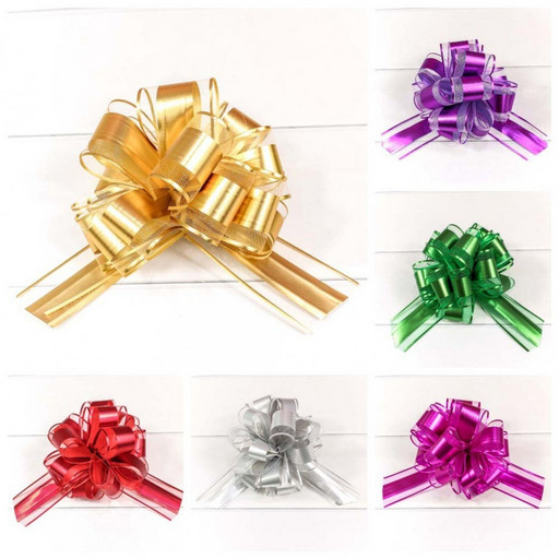 000524-50 Бант-шар "Ажурный" с органзой 5 см 1/50 1/1000 000524-50 Бант-шар "Ажурный" с органзой 5 см 1/50 1/1000