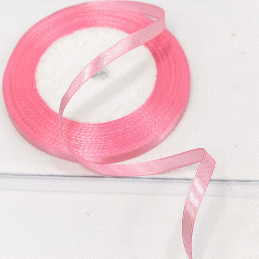 562-6/181 Лента Атласная Сатин 0,6см*25ярд Светлый розово-лиловый 1/10 1/1200