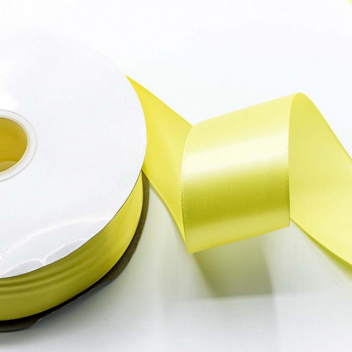 556-50/525 Лента Атласная Полиэстер класс А 5см*100ярд Жёлтый 1/7 1/28