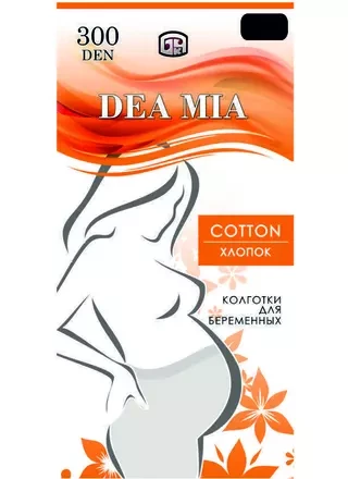 Dea Mia Колготки женские MOTHER COMFORT COTTON 300 (для беременных)