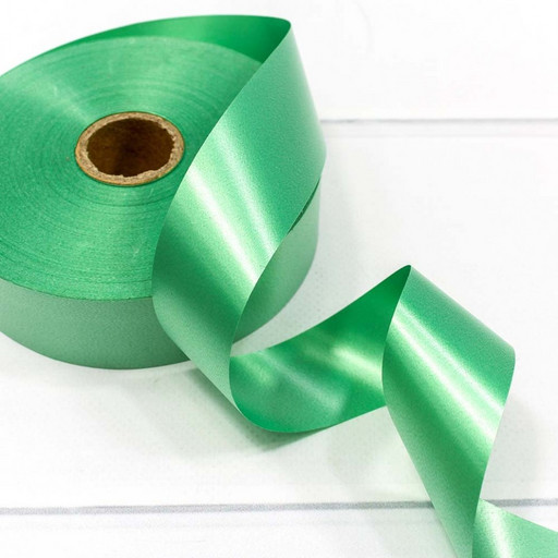 589-30/2 Лента полипропиленовая 3 см*100 ярд зеленый 1/5 1/80