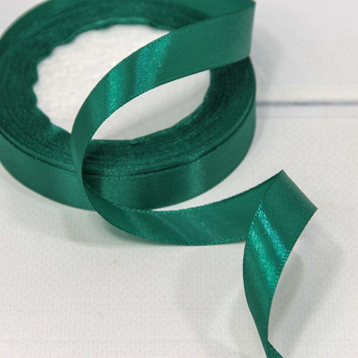 562-15/96 Лента Атласная Сатин 1,5см*25ярд Тёмно-бирюзовый 1/10 1/600