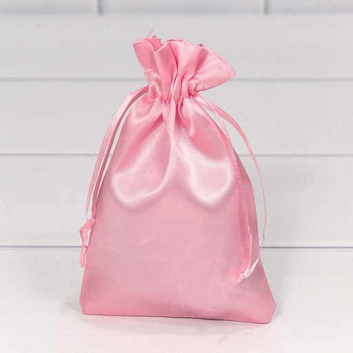 000814-3H Мешочки атласные 12*15 Розовый 1/50 1/3000