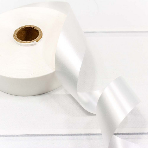 589-30/7 Лента полипропиленовая 3 см*100 ярд белый 1/5 1/80