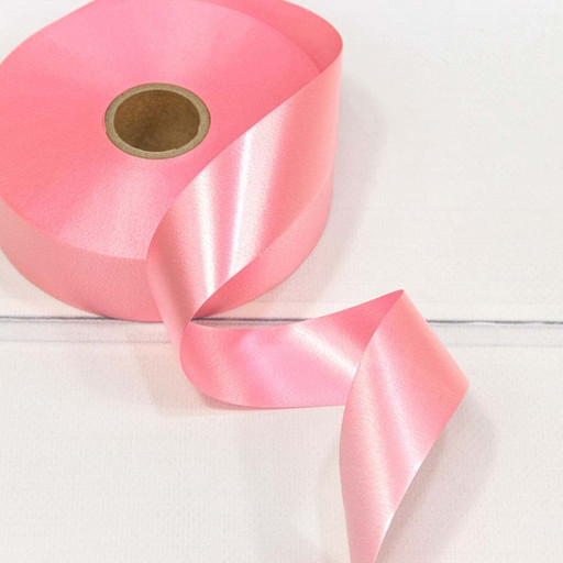 589-30/16 Лента Полипропилен 3см*100ярд Насыщенный розовый 1/5 1/80