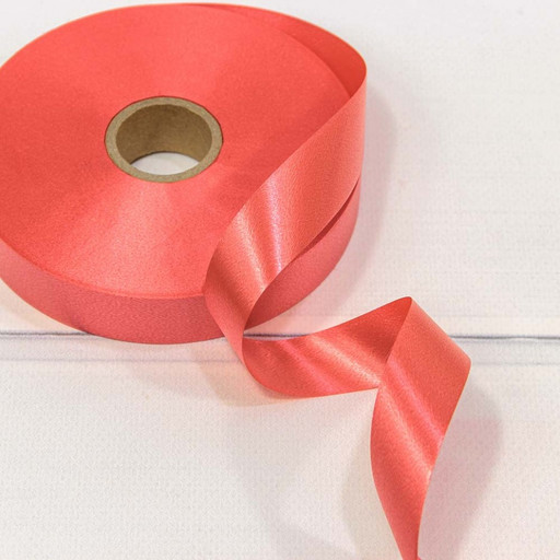 589-20/19 Лента Полипропилен 2см*100ярд Красный-2 1/10 1/120