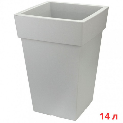 М3179/2 Кашпо ТУБУС 300х300мм 14л Смоки