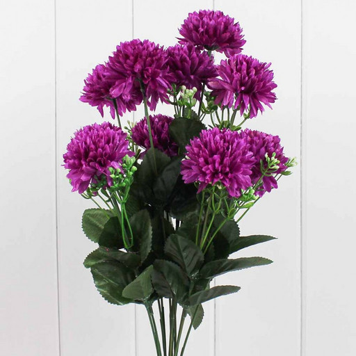 303-12-600/07 Искусственные цветы Астры Сиреневый 50 см 1/1