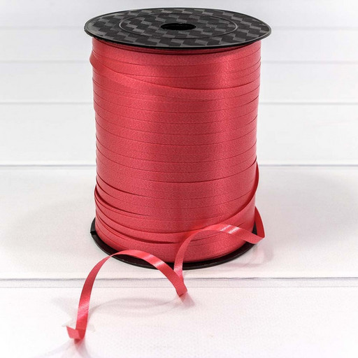500581/1 Лента Полипропилен (бобина) 0,5см*500ярд Тёмно-коралловый 1/5 1/40