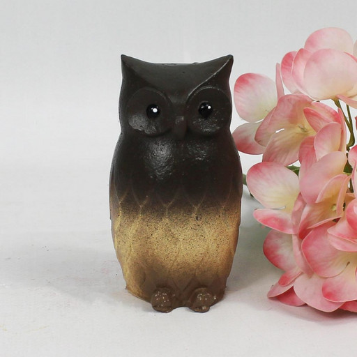 100143000055 ФИЛИН Гипсовая фигурка с росписью H-106мм D-59*63мм