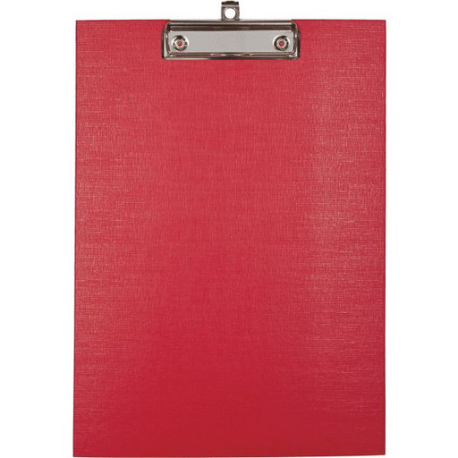 Планшет с зажимом deVENTE, А4, картон/PVC, европодвес, красный