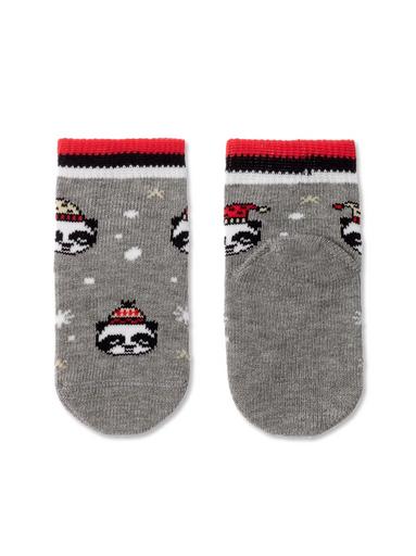 CONTE-KIDS Новогодние носки «Xmas panda»
