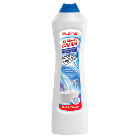 Чистящее средство универсальное крем 780 мл, LAIMA PROFESSIONAL "White fresh" (аналог Cif), 608661