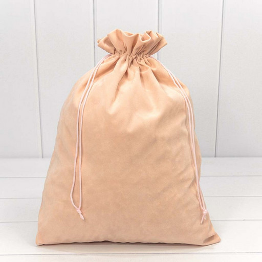 000811A/78 Мешочки бархатные 30*40 Персиковый 1/20 1/300