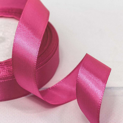 562-20/89 Лента Атласная Сатин 2см*25ярд Малиновый-89 1/10 1/400