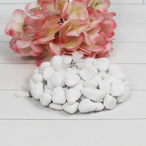 301789040501 Галька крупная белая (фр. 10-15 мм)