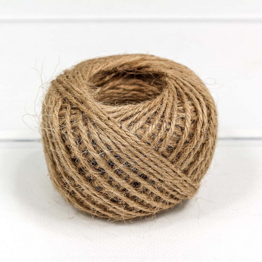 2887-5 Бечевка из льна 1,5 мм*50 м 2-х слойная 1/12 1/120