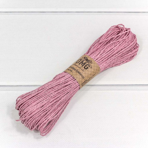 28874/9 Бечевка бумажная 1,5 мм*50 м сиреневый 1/6 1/360