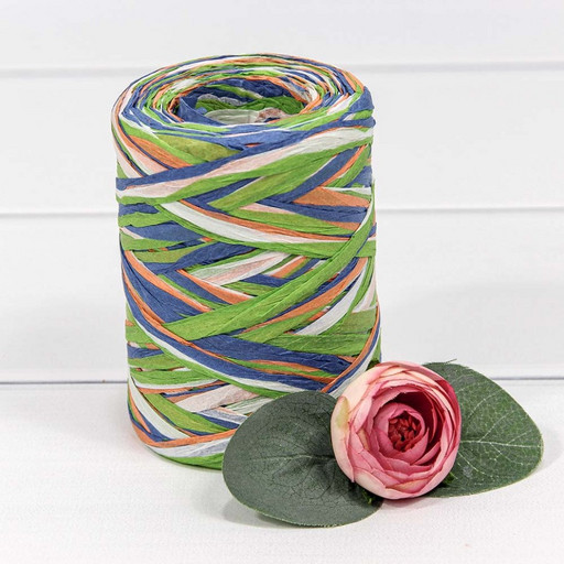 28880/3 Рафия бумажная 80м (микс3) 1/4 1/144