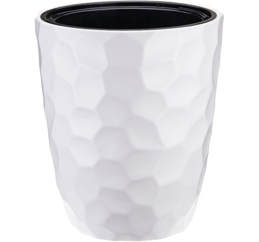 М3409/1 Кашпо МОЗАИКА D340мм H 390мм со вставкой Белый