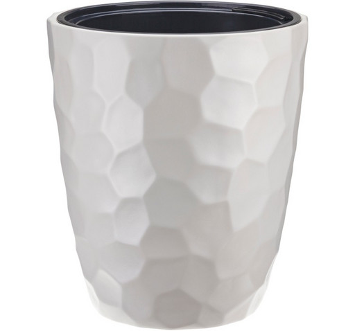 М3409/2 Кашпо МОЗАИКА D340мм H 390мм со вставкой Кремовый