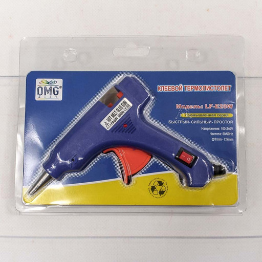 0002016-1 Пистолет для термопластичного клея 20W 1/96