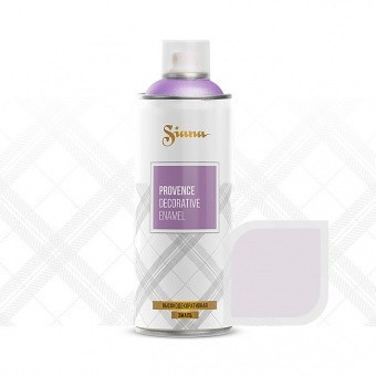 SNP009 Краска, эмаль-аэрозоль для декора Siana Provence – матовая текстура, 520 мл. Магнолия