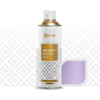 SNM007 Краска, эмаль-аэрозоль для декора Siana high quality – «металлик», 520 мл. Жемчужно-лиловый
