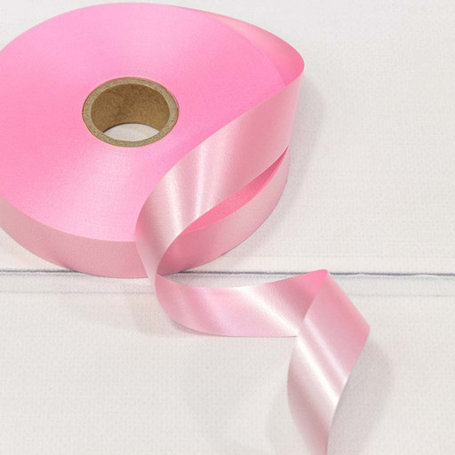 589-20/18 Лента Полипропилен 2см*100ярд Розовый-2 1/10 1/120