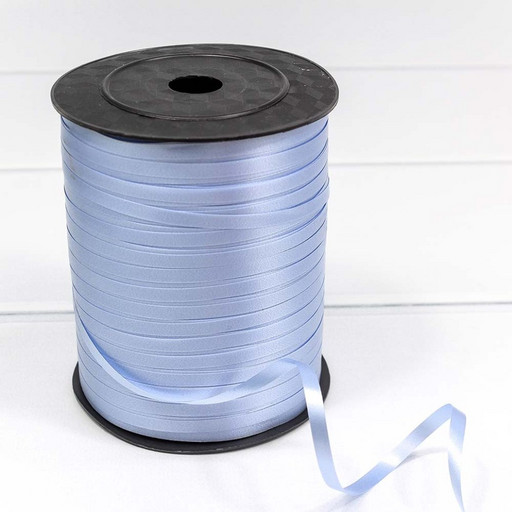 500581/9 Лента полипропиленовая 0,5 см*500 ярдов голубой (бобина) 1/5 1/40