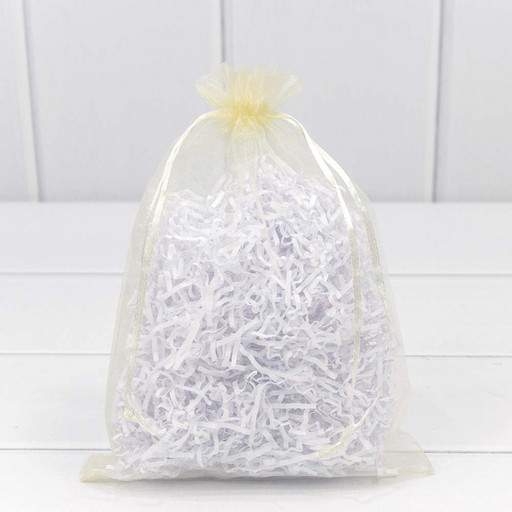 000801-1E Мешочки из органзы 17*23 Бежевый 1/100 1/3000