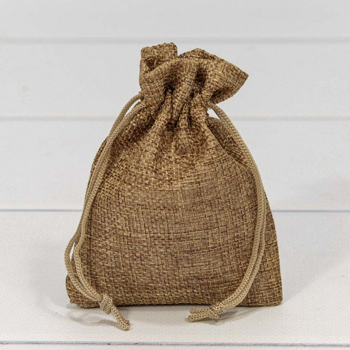 000809I Мешочки из искусственного льна 9*12 1/50 1/2000