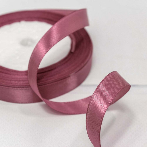 562-12/118 Лента Атласная Сатин 1,2см*25ярд Лиловый 1/10 1/600