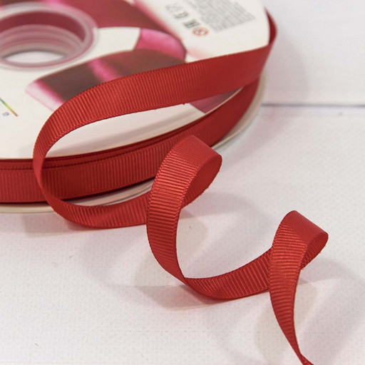 563-12/26 Лента Репсовая 1,2см*100ярд Красный 1/21 1/84