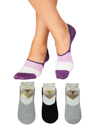 Женские носки-"невидимки"