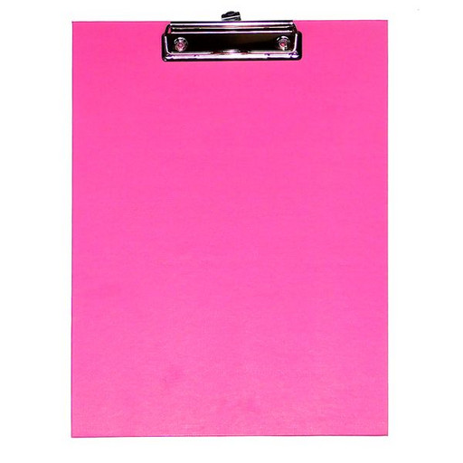 Планшет с зажимом Expert Complete Classic, А4, картон/бумвинил, европодвес, розовый